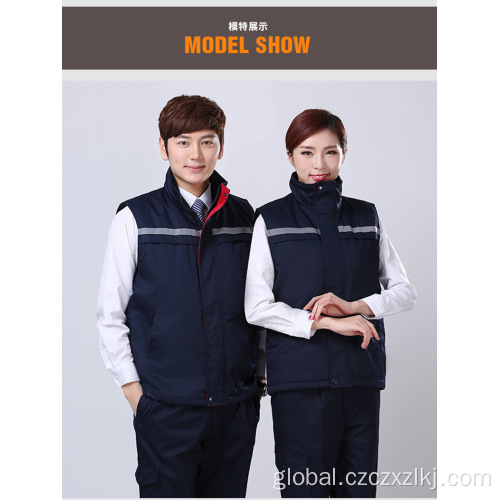 Anti-static Clothing Padded cotton cargo vest Factory